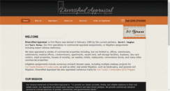 Desktop Screenshot of diversifiedappraisal.com